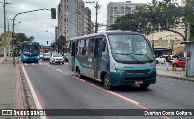 Viação Tabuazeiro 597 na cidade de Vitória, Espírito Santo, Brasil, por Everton Costa Goltara. ID da foto: 6340297.