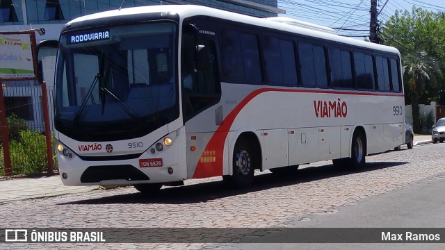 Empresa de Transporte Coletivo Viamão 9510 na cidade de Viamão, Rio Grande do Sul, Brasil, por Max Ramos. ID da foto: 6340314.