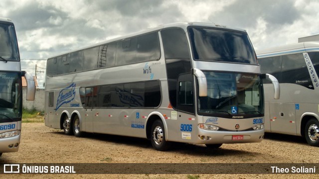 Amauri Turismo 9006 na cidade de Penápolis, São Paulo, Brasil, por Theo Soliani. ID da foto: 6343723.