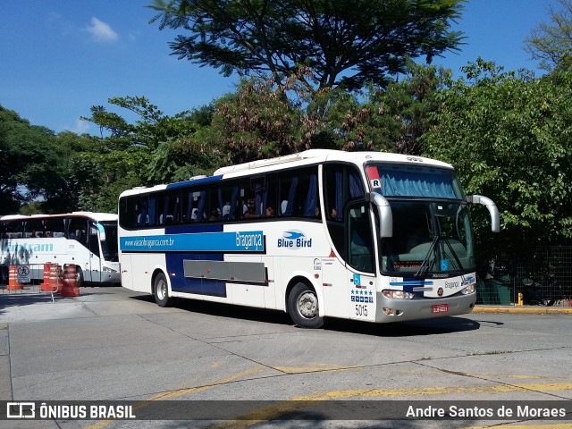 Auto Viação Bragança 5015 na cidade de São Paulo, São Paulo, Brasil, por Andre Santos de Moraes. ID da foto: 6344727.