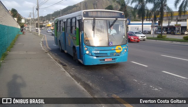 Metropolitana Transportes e Serviços 11029 na cidade de Cariacica, Espírito Santo, Brasil, por Everton Costa Goltara. ID da foto: 6343896.