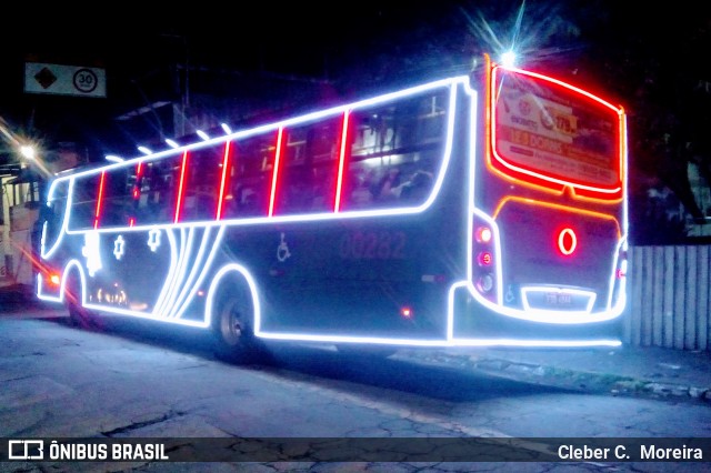Auto Viação Urubupungá 00282 na cidade de Osasco, São Paulo, Brasil, por Cleber C.  Moreira. Número da foto: #6344585.