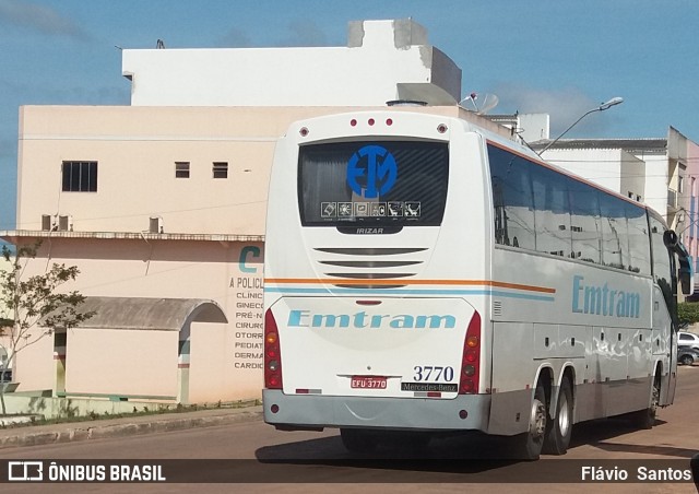 Emtram 3770 na cidade de Barra da Estiva, Bahia, Brasil, por Flávio  Santos. Número da foto: #6343792.
