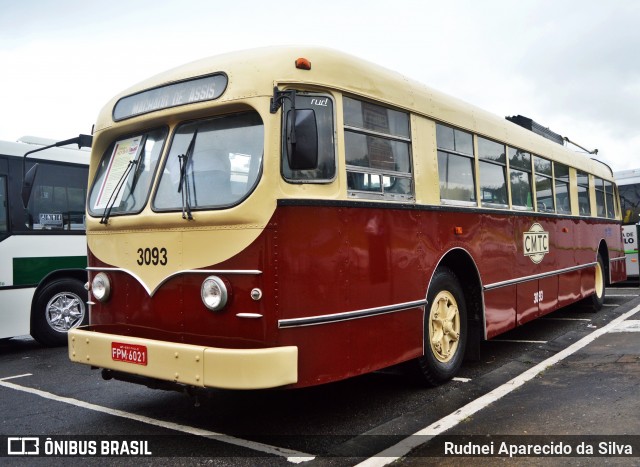 CMTC - Companhia Municipal de Transportes Coletivos 3093 na cidade de São Paulo, São Paulo, Brasil, por Rudnei Aparecido da Silva. Número da foto: #6343845.