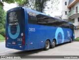 Tour Azul Transportes e Locações 0805 na cidade de Campos do Jordão, São Paulo, Brasil, por George Miranda. ID da foto: :id.