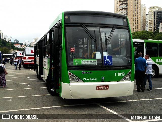 Viação Santa Brígida 1 1819 na cidade de São Paulo, São Paulo, Brasil, por Matheus  Daniel. Número da foto: #6346936.