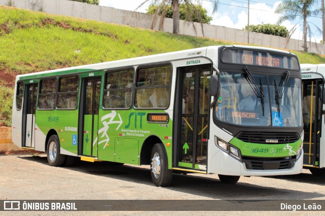 Cidade Verde Transporte Rodoviário Vitória da Conquista 1649 na cidade de Bauru, São Paulo, Brasil, por Diego Leão. Número da foto: #6346710.