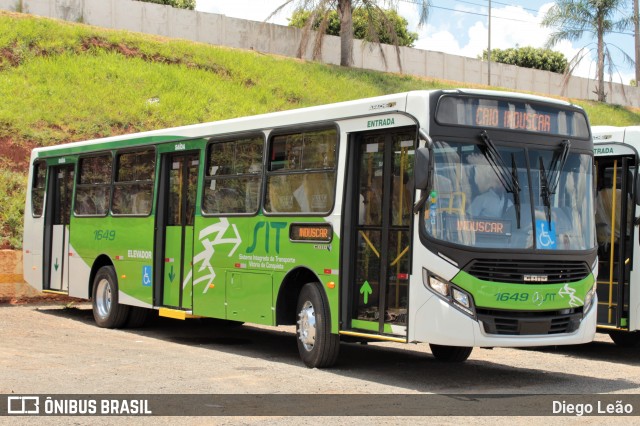 Cidade Verde Transporte Rodoviário Vitória da Conquista 1649 na cidade de Bauru, São Paulo, Brasil, por Diego Leão. ID da foto: 6346710.