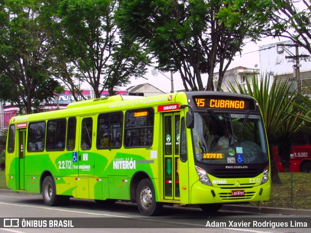 Santo Antônio Transportes Niterói 2.2.112 na cidade de Niterói, Rio de Janeiro, Brasil, por Adam Xavier Rodrigues Lima. Número da foto: #6345719.