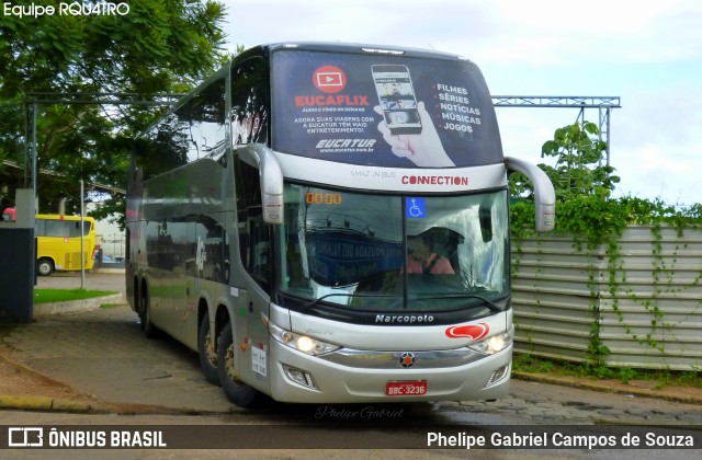 Eucatur - Empresa União Cascavel de Transportes e Turismo 5312 na cidade de Porto Velho, Rondônia, Brasil, por Phelipe Gabriel Campos de Souza. ID da foto: 6346877.