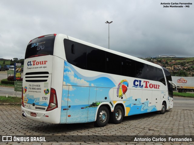 CL Tour 1701 na cidade de João Monlevade, Minas Gerais, Brasil, por Antonio Carlos Fernandes. Número da foto: #6345539.