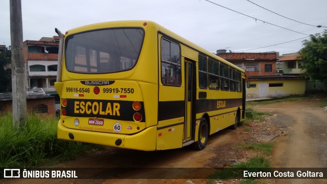 Escolares MRM2668 na cidade de Cariacica, Espírito Santo, Brasil, por Everton Costa Goltara. ID da foto: 6347062.