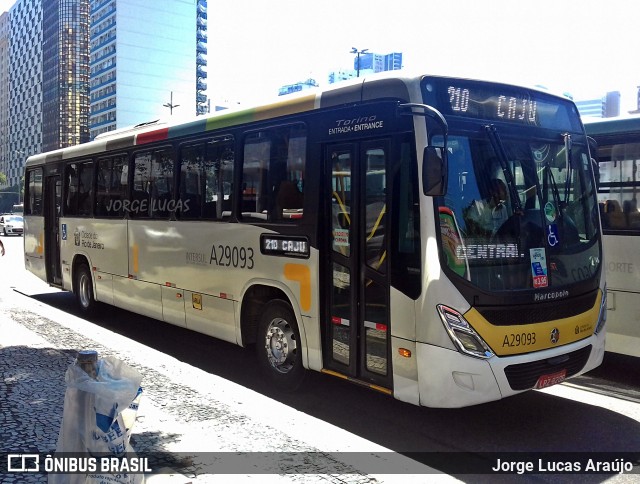 Empresa de Transportes Braso Lisboa A29093 na cidade de Rio de Janeiro, Rio de Janeiro, Brasil, por Jorge Lucas Araújo. ID da foto: 6346989.