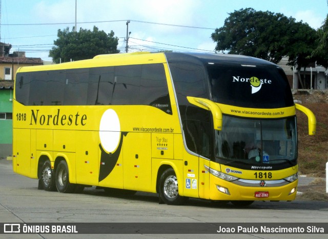 Viação Nordeste 1818 na cidade de Natal, Rio Grande do Norte, Brasil, por Joao Paulo Nascimento Silva. Número da foto: #6346239.