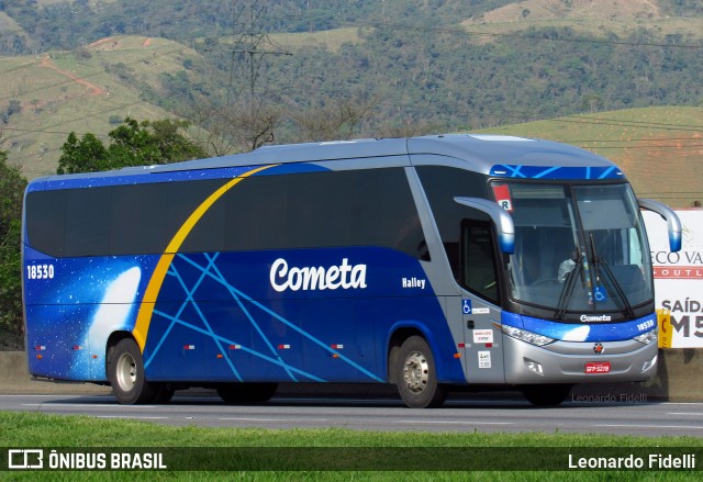 Viação Cometa 18530 na cidade de Roseira, São Paulo, Brasil, por Leonardo Fidelli. Número da foto: #6346656.