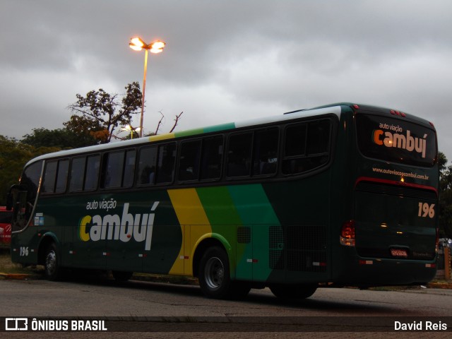 Auto Viação Cambuí 196 na cidade de São Paulo, São Paulo, Brasil, por David Reis. ID da foto: 6345417.