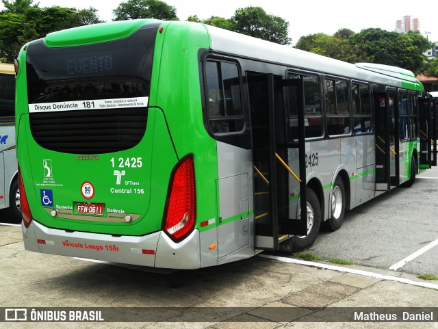 Viação Gato Preto 1 2425 na cidade de São Paulo, São Paulo, Brasil, por Matheus  Daniel. Número da foto: #6347835.