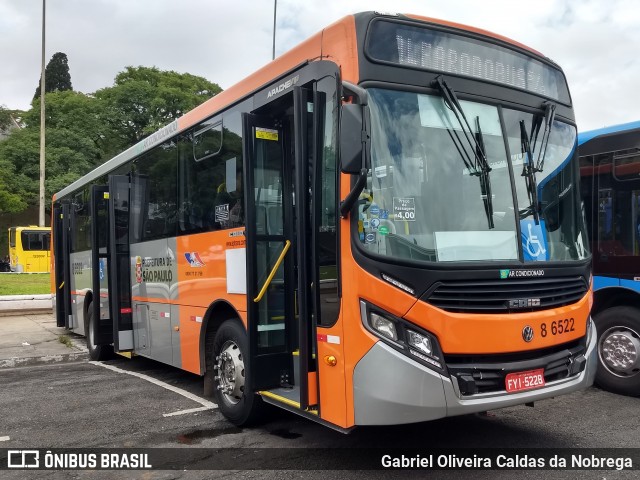 Alfa Rodobus > CooperAlfa 8 6522 na cidade de São Paulo, São Paulo, Brasil, por Gabriel Oliveira Caldas da Nobrega. Número da foto: #6347769.