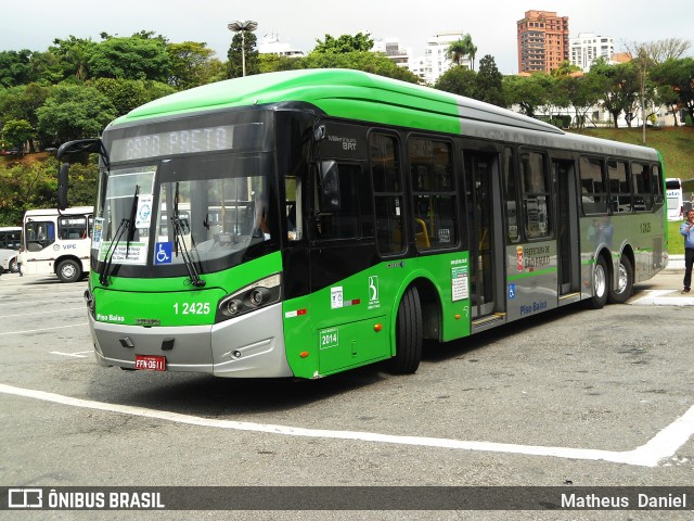 Viação Gato Preto 1 2425 na cidade de São Paulo, São Paulo, Brasil, por Matheus  Daniel. Número da foto: #6347828.
