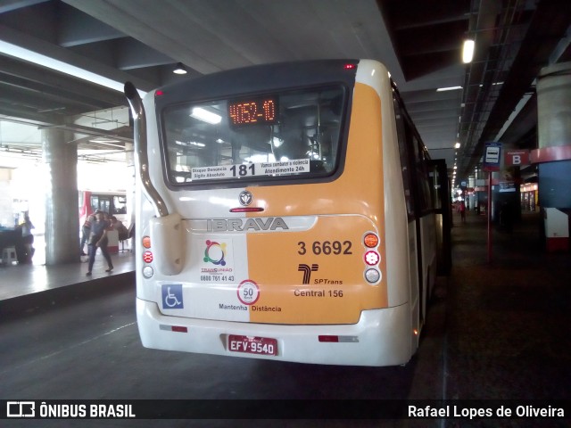 Transunião Transportes 3 6692 na cidade de São Paulo, São Paulo, Brasil, por Rafael Lopes de Oliveira. ID da foto: 6347172.