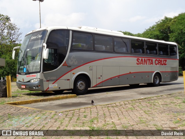 Viação Santa Cruz 214080 na cidade de São Paulo, São Paulo, Brasil, por David Reis. Número da foto: #6347353.