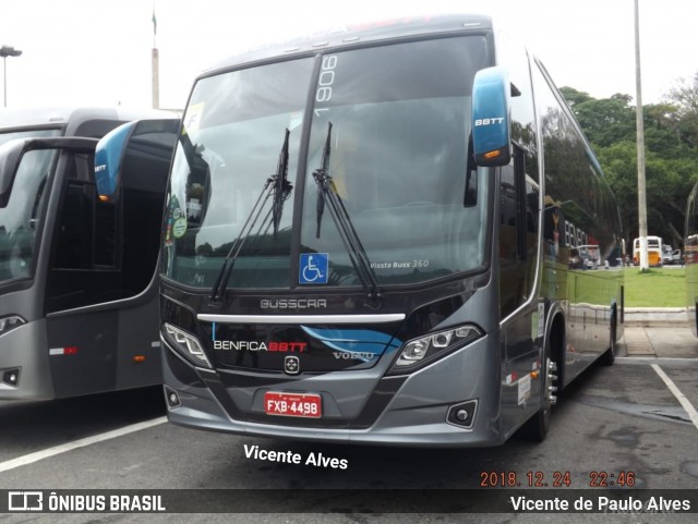 BBTT - Benfica Barueri Transporte e Turismo 1906 na cidade de São Paulo, São Paulo, Brasil, por Vicente de Paulo Alves. ID da foto: 6350762.