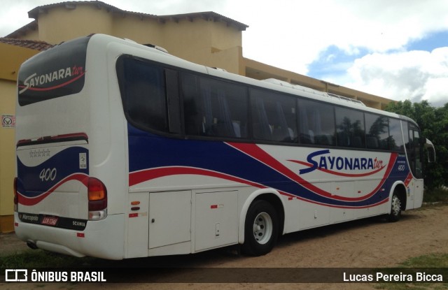 Sayonara - Auto Viação Monte Alverne 400 na cidade de Arambaré, Rio Grande do Sul, Brasil, por Lucas Pereira Bicca. ID da foto: 6349830.