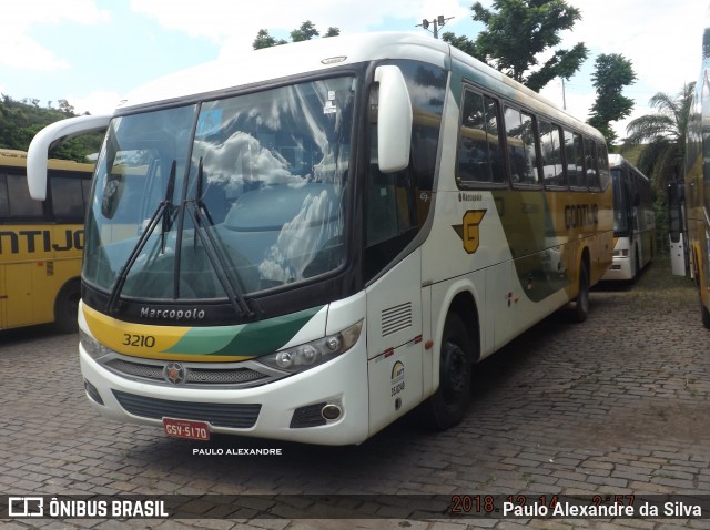 Empresa Gontijo de Transportes 3210 na cidade de Belo Horizonte, Minas Gerais, Brasil, por Paulo Alexandre da Silva. ID da foto: 6349655.