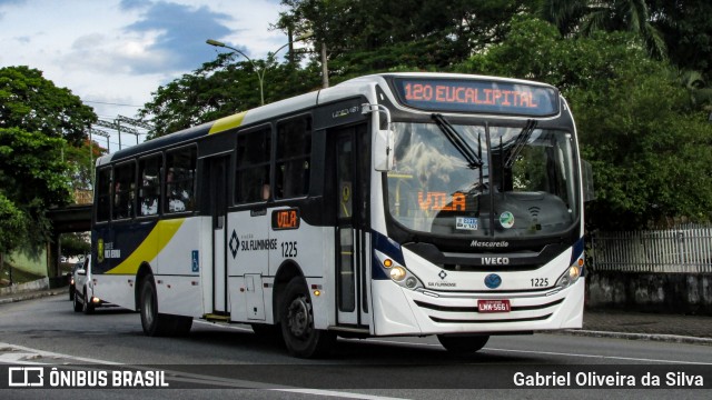 Viação Sul Fluminense 1225 na cidade de Volta Redonda, Rio de Janeiro, Brasil, por Gabriel Oliveira da Silva. ID da foto: 6350677.