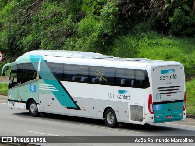 Santa Fé Transportes 101 na cidade de Betim, Minas Gerais, Brasil, por Adão Raimundo Marcelino. Número da foto: #6350352.