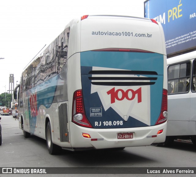 Auto Viação 1001 RJ 108.098 na cidade de Nova Iguaçu, Rio de Janeiro, Brasil, por Lucas Alves Ferreira. ID da foto: 6350999.