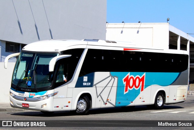 Auto Viação 1001 RJ 108.239 na cidade de Rio de Janeiro, Rio de Janeiro, Brasil, por Matheus Souza. ID da foto: 6353237.