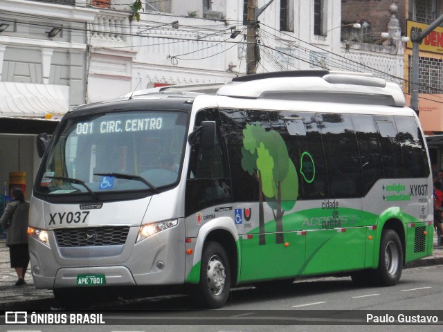 Transporte Coletivo Glória XY037 na cidade de Curitiba, Paraná, Brasil, por Paulo Gustavo. Número da foto: #6351540.