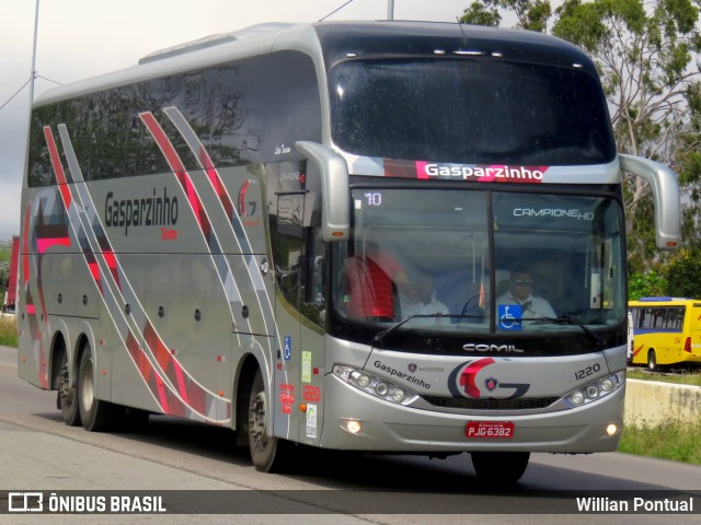 Gasparzinho Turismo 1220 na cidade de Caruaru, Pernambuco, Brasil, por Willian Pontual. ID da foto: 6351609.