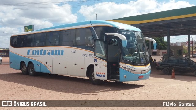 Emtram 4780 na cidade de Barra da Estiva, Bahia, Brasil, por Flávio  Santos. Número da foto: #6351151.