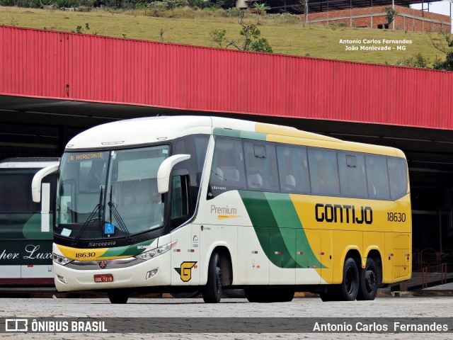 Empresa Gontijo de Transportes 18630 na cidade de João Monlevade, Minas Gerais, Brasil, por Antonio Carlos Fernandes. Número da foto: #6352312.