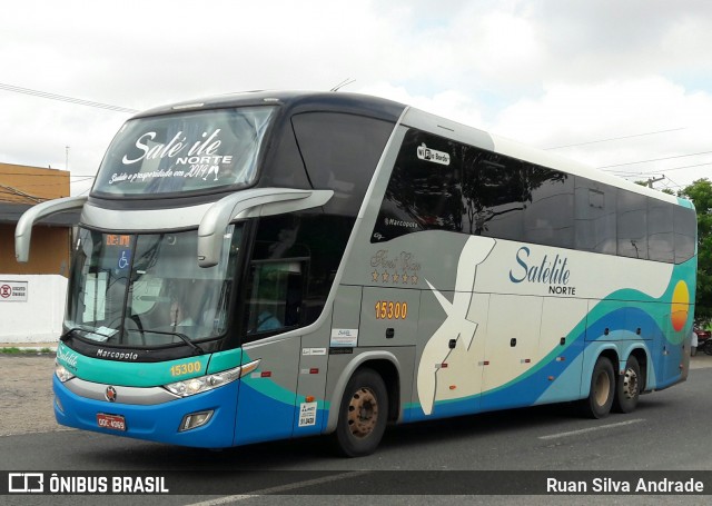 Expresso Satélite Norte 15300 na cidade de Teresina, Piauí, Brasil, por Ruan Silva Andrade. ID da foto: 6352298.