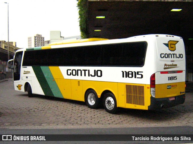 Empresa Gontijo de Transportes 11815 na cidade de Belo Horizonte, Minas Gerais, Brasil, por Tarcisio Rodrigues da Silva. ID da foto: 6352649.