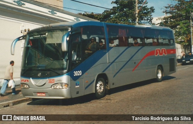 AVA - Auto Viação Americana 3020 na cidade de Campinas, São Paulo, Brasil, por Tarcisio Rodrigues da Silva. Número da foto: #6354646.