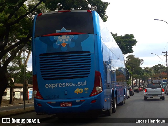 Expresso do Sul 15.304 na cidade de Belo Horizonte, Minas Gerais, Brasil, por Lucas Henrique . ID da foto: 6354858.