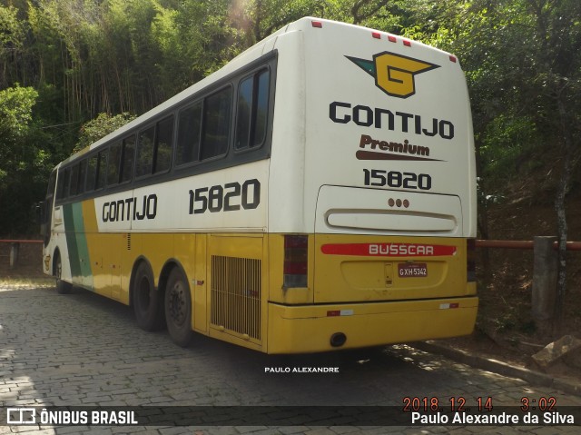 Empresa Gontijo de Transportes 15820 na cidade de Belo Horizonte, Minas Gerais, Brasil, por Paulo Alexandre da Silva. ID da foto: 6354676.