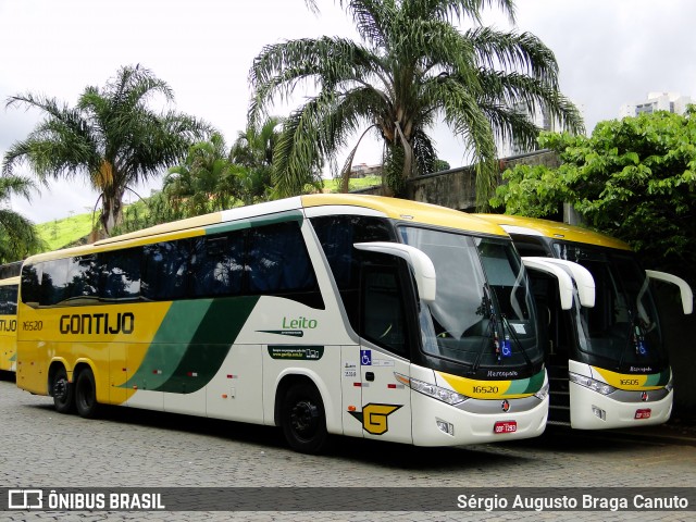 Empresa Gontijo de Transportes 16520 na cidade de Belo Horizonte, Minas Gerais, Brasil, por Sérgio Augusto Braga Canuto. ID da foto: 6355038.