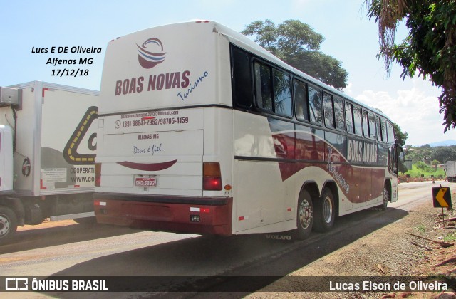 Boas Novas Turismo 3010 na cidade de Alfenas, Minas Gerais, Brasil, por Lucas Elson de Oliveira. ID da foto: 6355341.