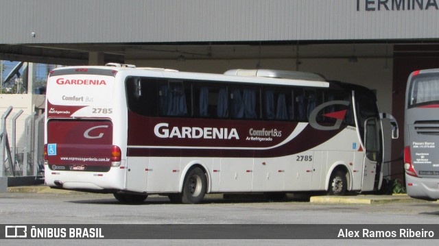 Expresso Gardenia 2785 na cidade de Pindamonhangaba, São Paulo, Brasil, por Alex Ramos Ribeiro. ID da foto: 6355195.