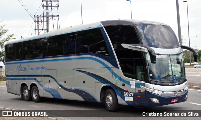Arca Turismo 6027 na cidade de São Paulo, São Paulo, Brasil, por Cristiano Soares da Silva. Número da foto: #6354615.