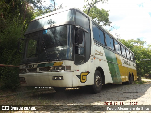 Empresa Gontijo de Transportes 15820 na cidade de Belo Horizonte, Minas Gerais, Brasil, por Paulo Alexandre da Silva. ID da foto: 6354682.