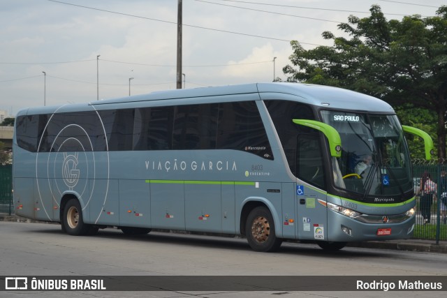 Viação Garcia 8403 na cidade de São Paulo, São Paulo, Brasil, por Rodrigo Matheus. ID da foto: 6354995.