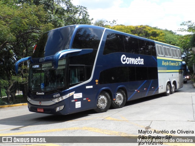 Viação Cometa 17323 na cidade de São Paulo, São Paulo, Brasil, por Marco Aurélio de Oliveira. Número da foto: #6355314.
