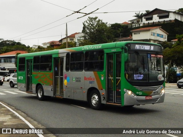 BBTT - Benfica Barueri Transporte e Turismo 00729 na cidade de São Paulo, São Paulo, Brasil, por André Luiz Gomes de Souza. ID da foto: 6356761.