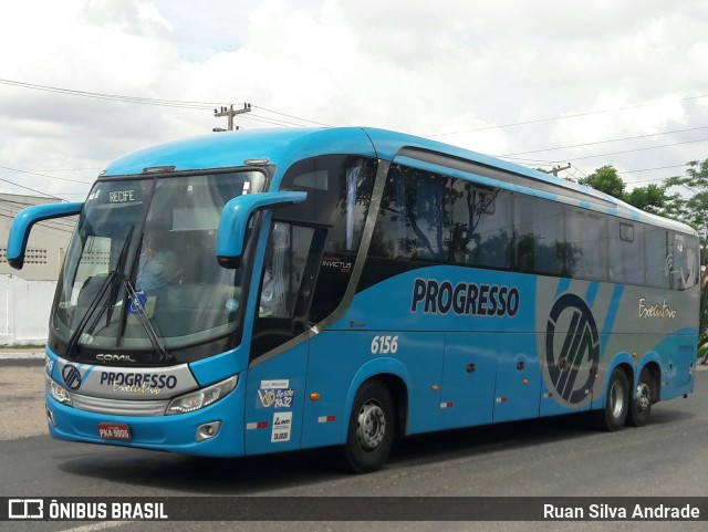 Auto Viação Progresso 6156 na cidade de Teresina, Piauí, Brasil, por Ruan Silva Andrade. ID da foto: 6355986.